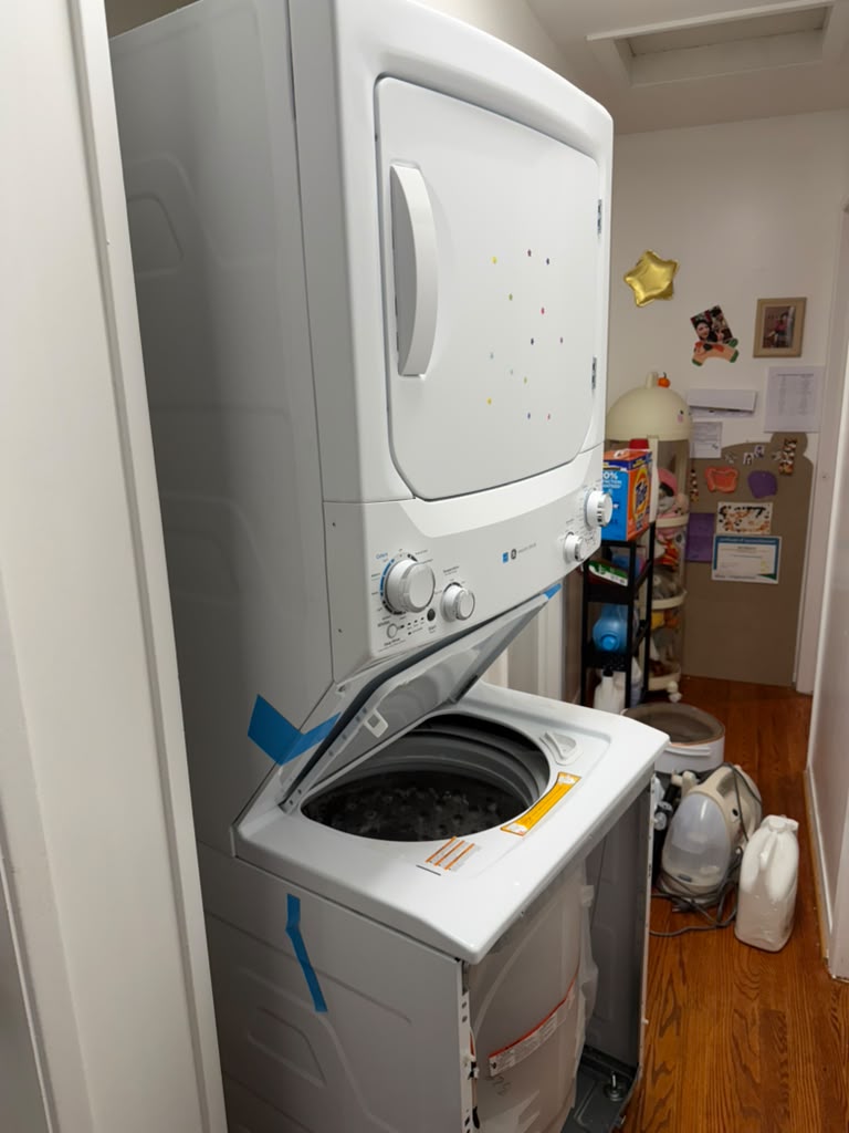 Stacked Washer-Dryer Unit Maintenance & Belt Replacement